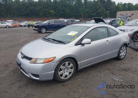 2007 Honda Civic Lx z USA, uszkodzony, nr VIN 2HGFG126X7H526026